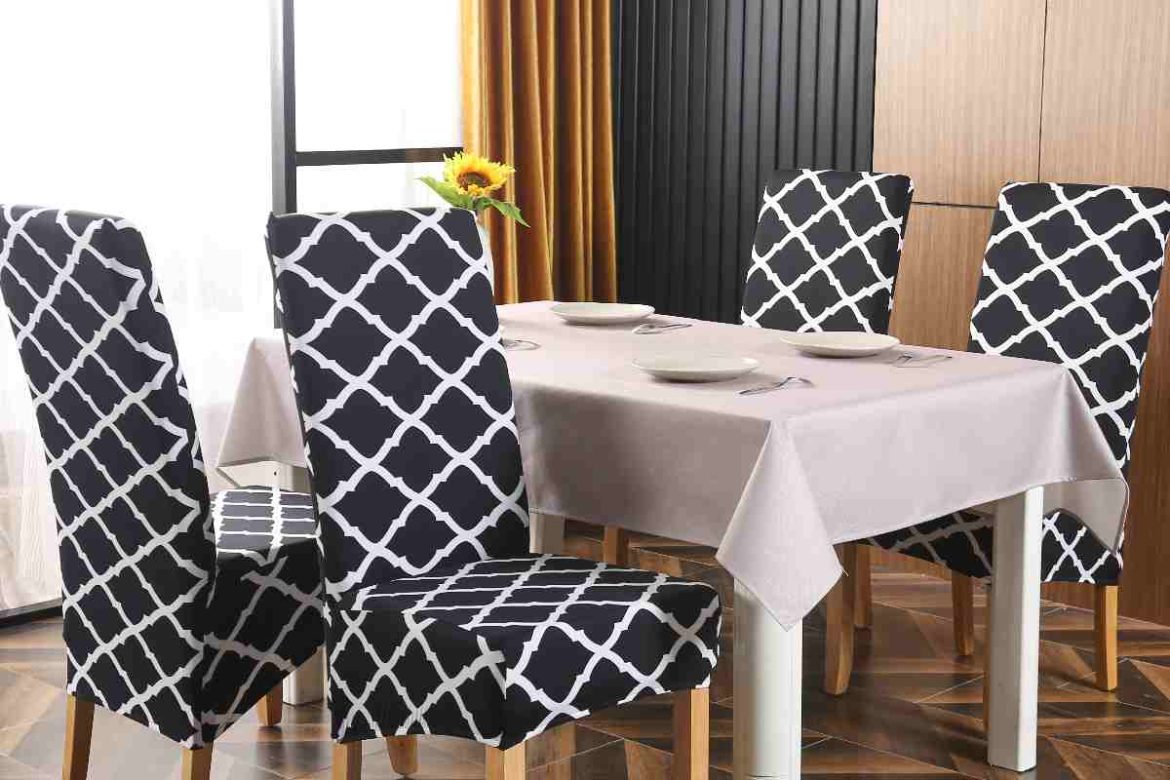 dining table chair covers depends on the type of wood