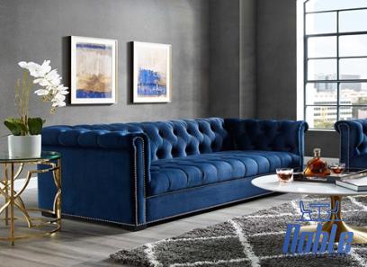Price and purchase royal blue sofa with complete specifications